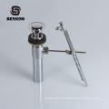 chrome plated pop up vessel bathroom sink drain stopper